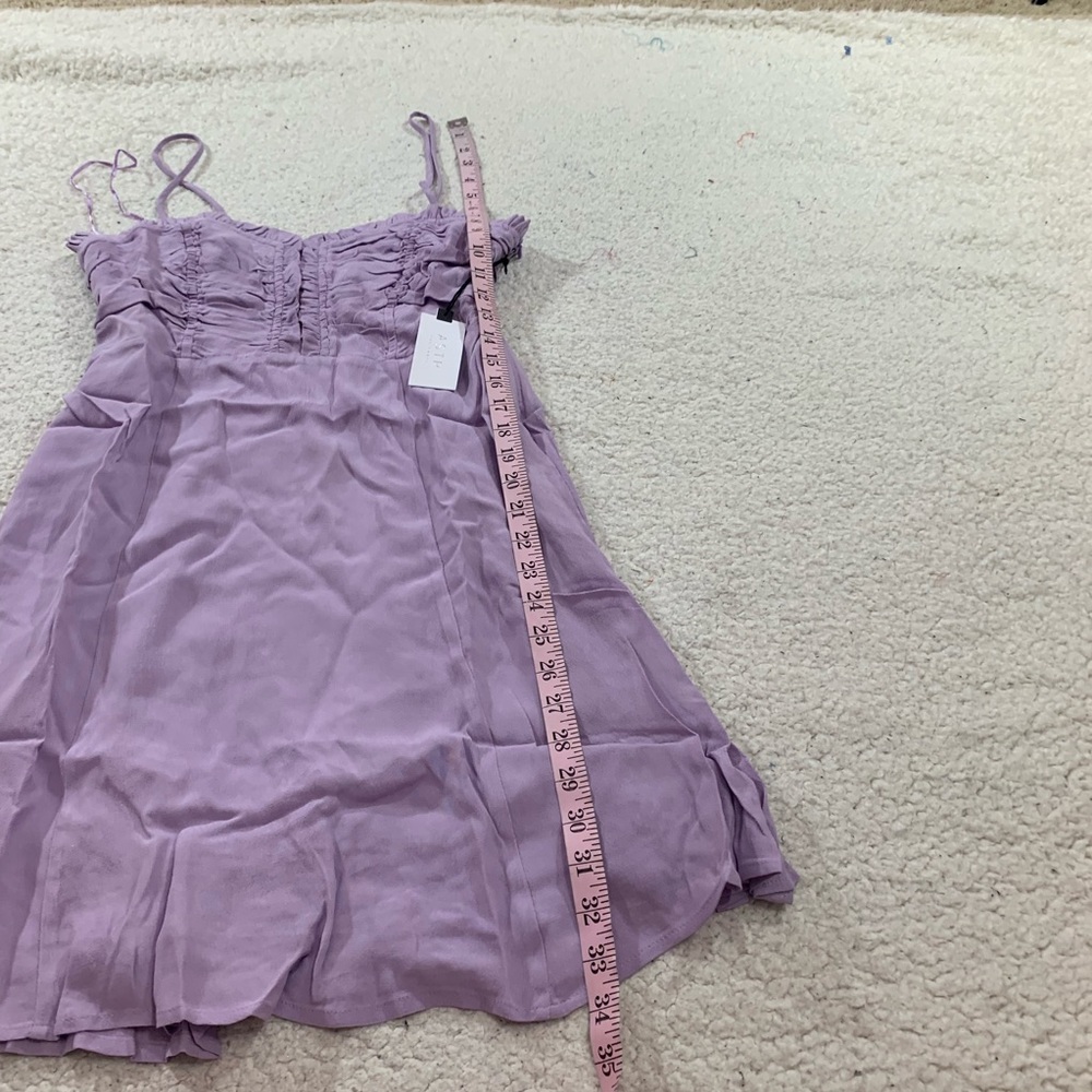 Astr the label lavender Ryder skater mini dress - Picture 4 of 5
